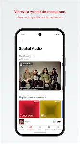 Aperçu officiel de Apple Music fourni par son éditeur