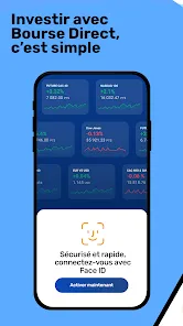 Aperçu officiel de Bourse Direct Trading App fourni par son éditeur