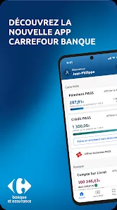 Aperçu officiel de Carrefour Banque & Assurance fourni par son éditeur