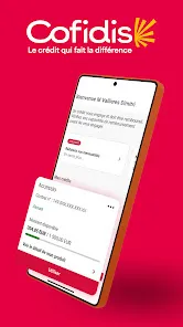 Aperçu officiel de Cofidis, app crédit et budget fourni par son éditeur