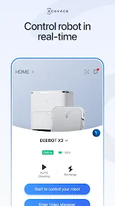Aperçu officiel de ECOVACS HOME fourni par son éditeur