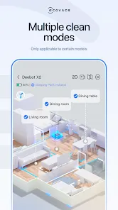 Aperçu officiel de ECOVACS HOME fourni par son éditeur
