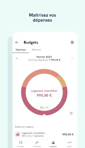 Aperçu officiel de Linxo - L'app de votre budget fourni par son éditeur