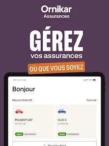 Aperçu officiel de Ornikar Assurance fourni par son éditeur