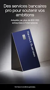 Aperçu officiel de Revolut Business fourni par son éditeur