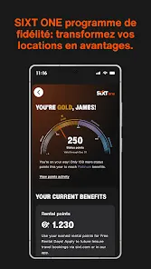 Aperçu officiel de SIXT. rent. share. ride. plus. fourni par son éditeur