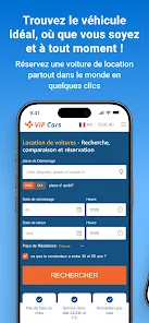Aperçu officiel de VIPCars - Location Voiture Éco fourni par son éditeur