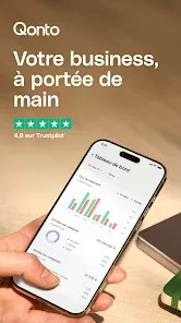 Aperçu officiel de Qonto : Plus qu'un compte pro fourni par son éditeur