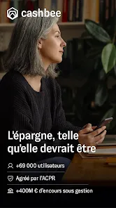 Aperçu officiel de Cashbee - investir simplement fourni par son éditeur