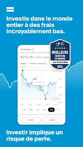 Aperçu officiel de DEGIRO : Investir et trader fourni par son éditeur