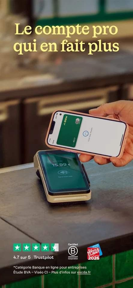Shine compte pro : capture officielle Android