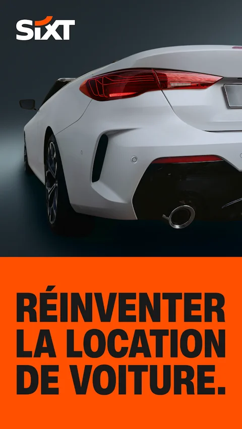 Sixt : capture officielle Android