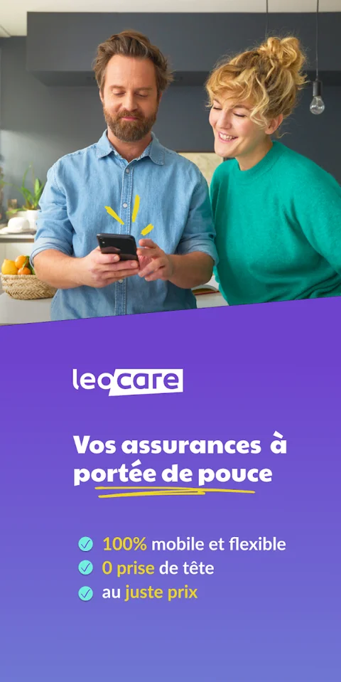 Leocare : capture officielle Android