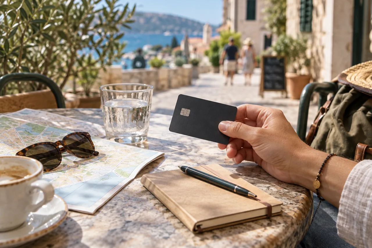 Carte bancaire pour voyager : frais, retraits et garanties