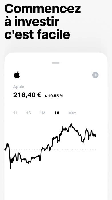 Trade Republic : capture officielle iOS 4