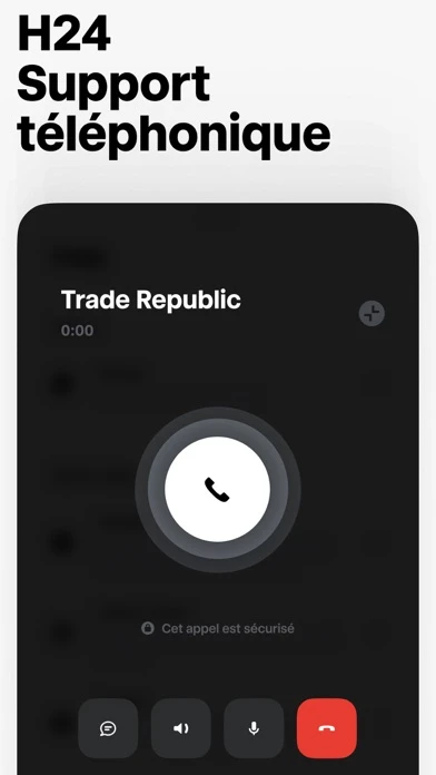 Trade Republic : capture officielle iOS 5