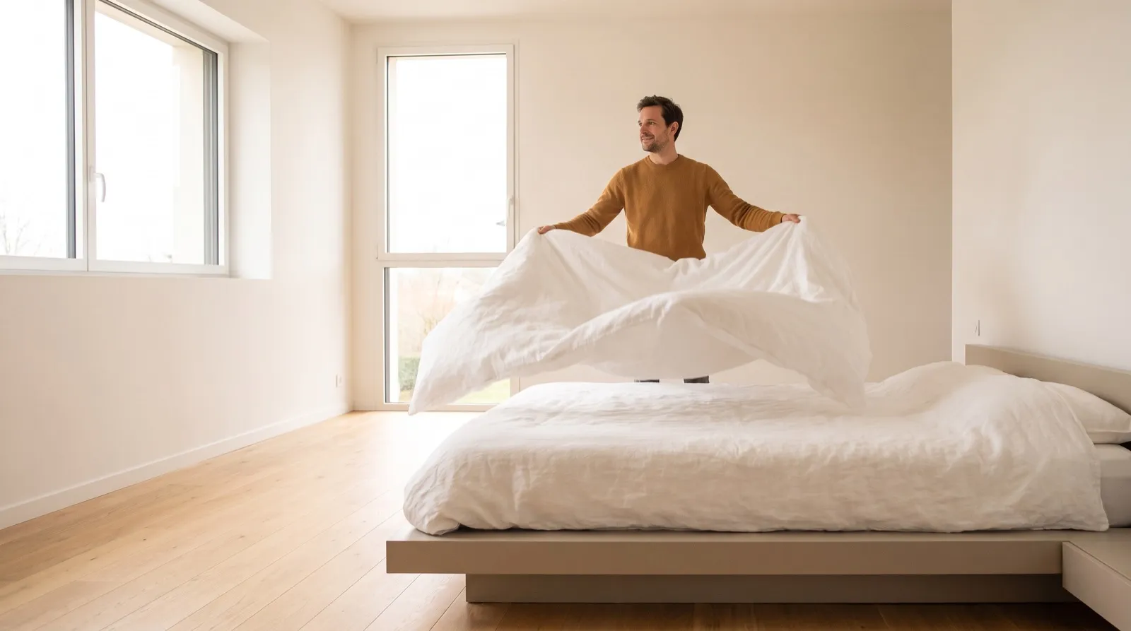 Meilleure couette : chaleur, garnissage et entretien